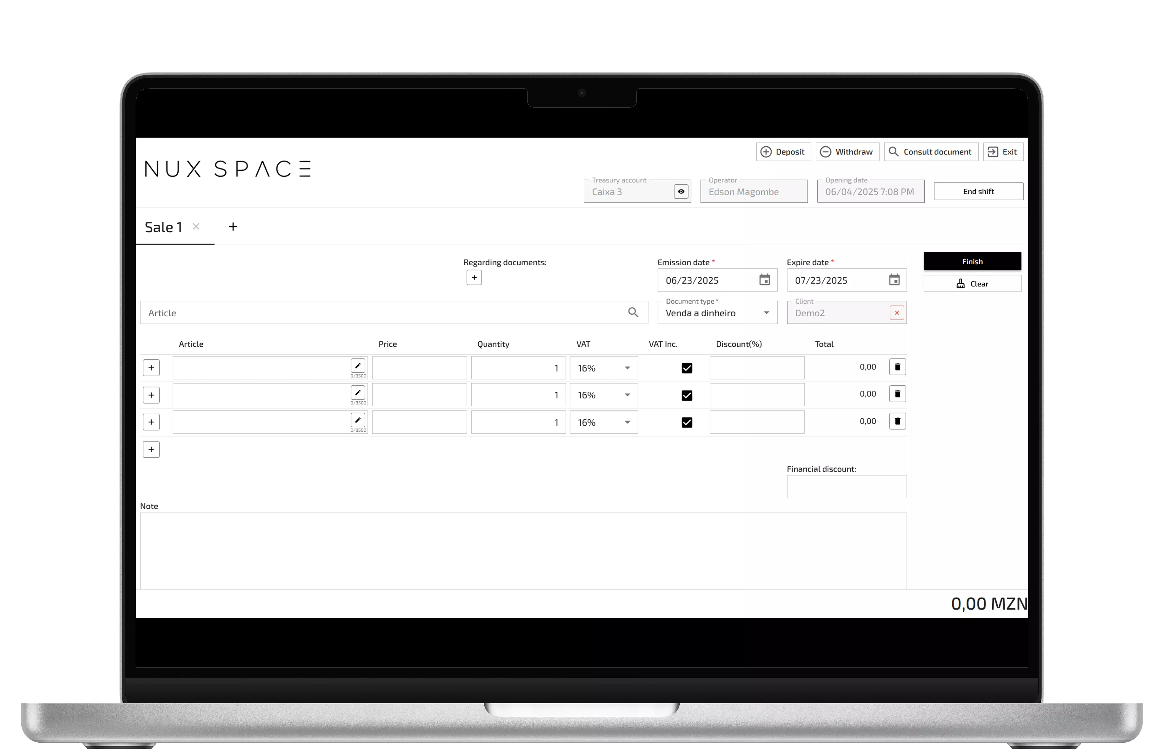 Retail POS Add-On